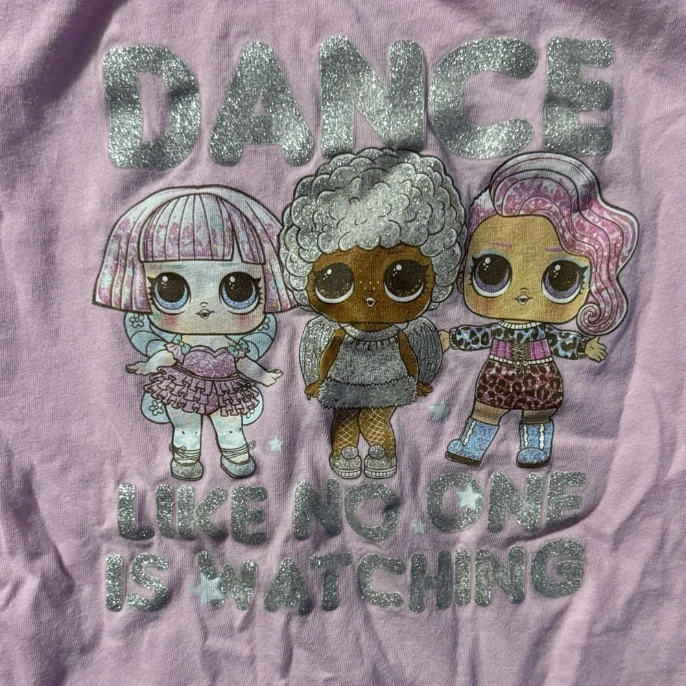 Kids Pink Graphic T-Shirt size 6
